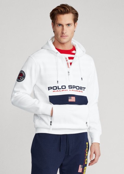 Polo Ralph Lauren Polo Sport Double-Knit Hættetrøje Herre Danmark (VQAZB4201)